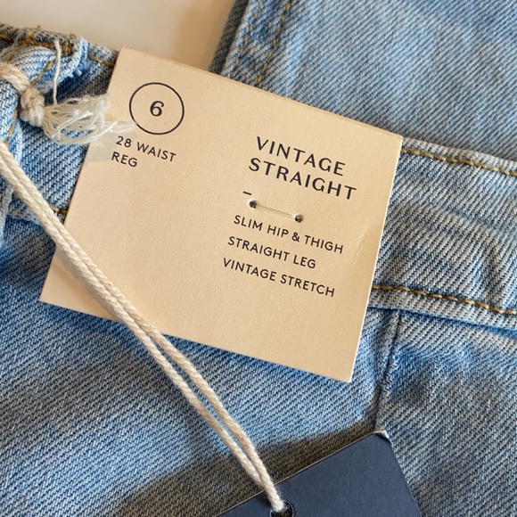 NWT Universal Thread vintage straight jeans 6/28 - Picture 6 of 8